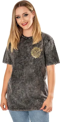 Image de T-shirt Gryffondor délavé à l'acide - Taille S