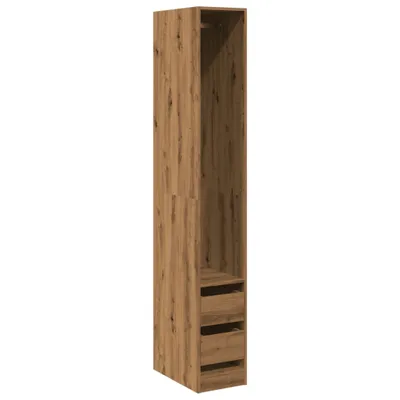 Obrázek produktu pro vidaXL Šatní skříň Artisan dub 30x50x200 cm materiál na bázi dřeva