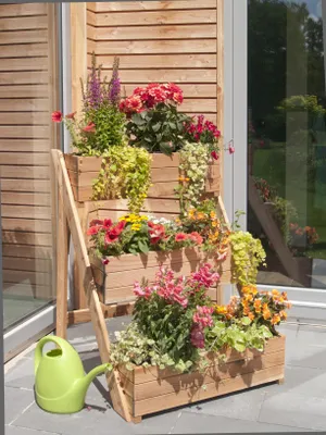 Produktbild von Kräutertreppe 78x92x102 cm Lärche