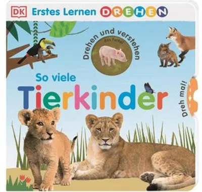 Obrázek produktu pro Erstes Lernen Drehen. So viele Tierkinder