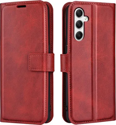 Produktbild von Samsung Galaxy A35 Hülle - Coverup Deluxe Klapphülle - Rot
