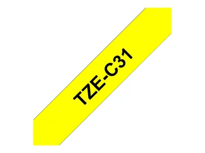 Produktbild von Brother TZE-C31 Etiketten erstellendes Band TZ