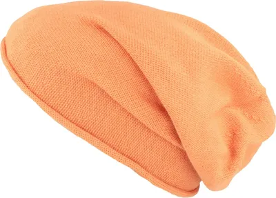 Kopka unifarbene Beanie aus 100% Baumwolle in rot