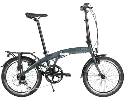 Obrázek produktu pro U-GO Mobility Dare D7, Skládací kolo, Dospělí, Unisex, Hliník, Šedá, 50,8 cm (20")