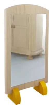 Produktbild von Puppenhausmöbel Schlafzimmer Filius, Standspiegel