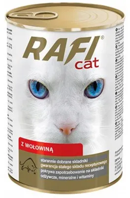 Produktbild von DOLINA NOTECI Rafi Cat mit Rindfleisch - Nassfutter für Katzen - 415g
