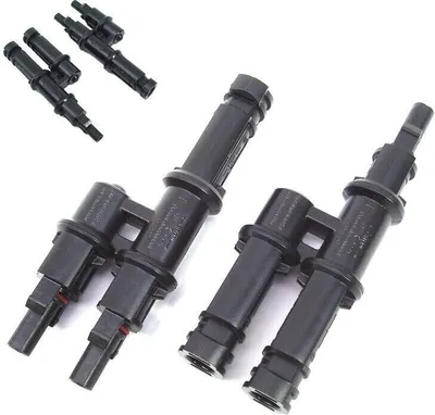 Obrázek produktu pro 1 pár Y-solární zástrčka Y-zástrčka 2-pack solární zástrčka Y-adaptér pro solární moduly