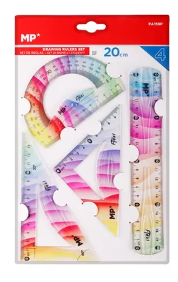 Image de MP PA159P set géométrique de 4 pièces | incassable | multicolore