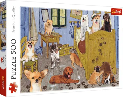 Produktbild von TREFL Puzzle Ps Revolution in van Goghs Zimmer 500 Puppen
