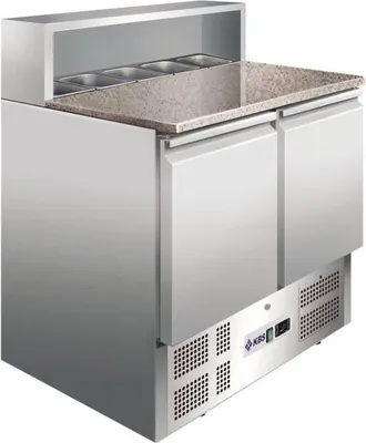 Produktbild von KBS Pizzakühltisch901x700x1081 mm automatische Abtauung Steckerfertig 230V