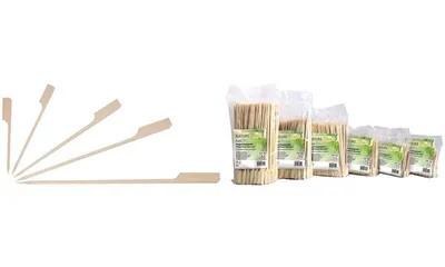 Image de NATUREStar 38984Fingerfood-Spieße Flag natur 200 mm Bambus