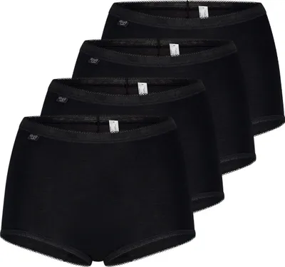 Produktbild von sloggi 4er Pack Basic+ Maxi Slip Perfekter Sitz, Mit feinen Details, Angenehm auf der Haut