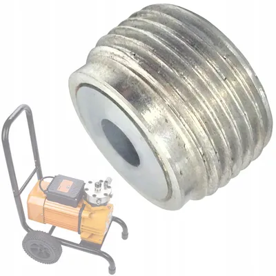 Productafbeelding van Terugloopventiel Vervanging – Hoogdruk 22 MPa | RVS/Aluminium, Afdichting | Compatibel met Airless Verfspuit Rosfix SS02–BSS07
