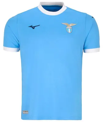 Productafbeelding van Mizuno Lazio 25/26 thuisshirt, korte mouwen, blauw, maat M, voor heren, kleur blauw, maat M