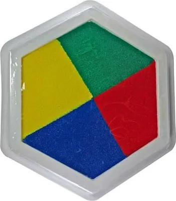 Produktbild von EDUPLAY 220-023 Riesenstempelkissen, Multicolor, 4 Farben, bunt