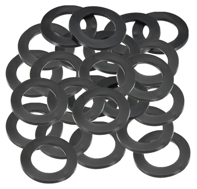Produktbild von 24 Gummiringe, schwarz, 24 mm Innendurchmesser, 35 mm Außendurchmesser, 3 mm dick