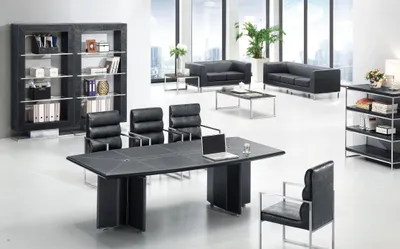 Produktbild von Konferenztisch Bürotisch Besprechungstisch Konferenzmöbel Tisch Meeting Tische