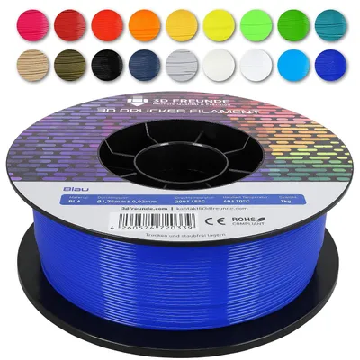 Imagen del producto de Filamento PLA biodegradable, 1,75 mm, 1 kg, para impresoras 3D