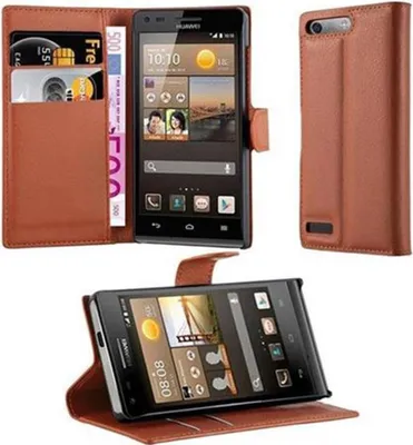 Obrázok produktu pre Cadorabo DE-103174, Huawei, Huawei ASCEND G6, Hnedá