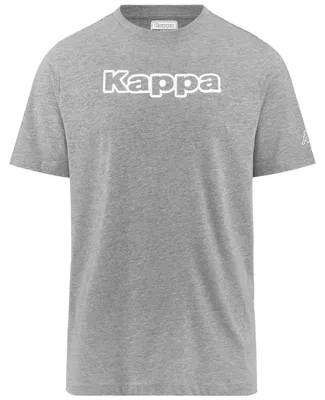 Produktbild von Kappa Herren Fromen Logo T-Shirt, Grey Md Mel, XS