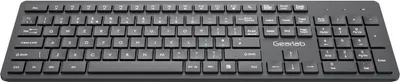 Image de Gearlab GLB211302 Tastatur USB QWERTY UK Englisch Schwarz (GLB211302)