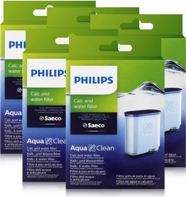 Produktbild von Philips CA6903/10 AquaClean Wasserfilter für Saeco Philips Automaten (5er Pack)