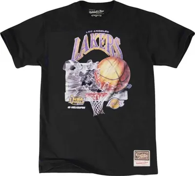 Produktbild von T-Shirt Mitchell & Ness SSTEINTL899-LALBLCK für Uni