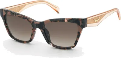 Produktbild von Zadig&voltaire SZV470 Avana vintage rosa/marrone lucido 53/18/140 Damen Sonnenbrillen