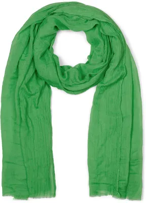Produktbild von styleBREAKER Damen Schal Leicht & Transparent mit kurzen Fransen | Einfarbiges Halstuch für Frühling und Sommer | Weiches großes Schultertuch 188 x 100 cm