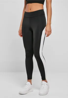 Obrázek produktu pro Dámské leginy Urban Classics Ladies Color Block Leggings black/white - M
