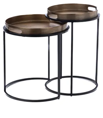 Productafbeelding van StarFurn Bijzettafel Laure Set van 2