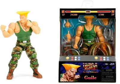 Produktbild von Jada Street Fighter II Guile 6"" Figure