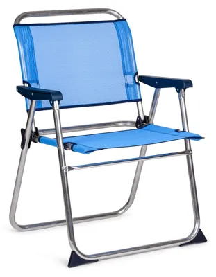 Produktbild von Faltstuhl für Strand und Garten, Blau