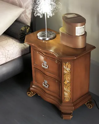 Produktbild von Nachttisch Design Konsole Beistell Tische Schlaf Zimmer Holz Luxus Konsolen Neu