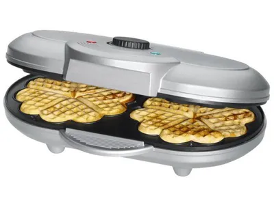 Produktbild von Clatronic Waffelautomat 1400W WA 3493 silber