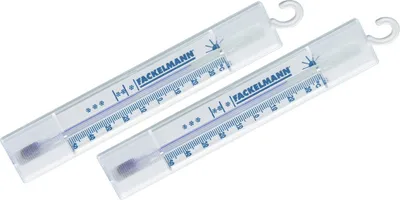 Zdjęcie produktu dla Termometr do zamrażarki Fackelmann 2,5 x 2,5 x 15,5 cm 2 szt