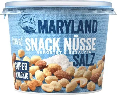 Produktbild von Maryland Snack Nüsse Salz 275g