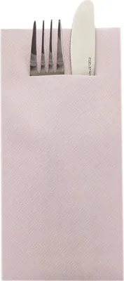 Produktbild von Airlaid Besteckservietten Altrosa, 40 x 40 cm, 75 Stück - Mank