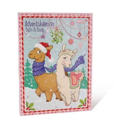 Produktbild von Nici Wellness Adventskalender La-La-Lama-Lounge Bath & Body