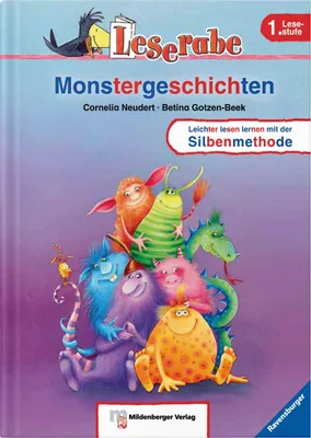 Produktbild von Leserabe 12. Lesestufe 1. Monstergeschichten