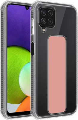 Image de Cadorabo Housse de protection pour Samsung Galaxy A22 4G / M22 / M32 4G Housse en rose Etui TPU Silikon Case Cover Standfunktion