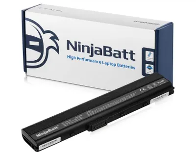 Produktbild von NinjaBatt Akku für Asus A32-K52 A42 K52J K52N K42J K42JC A52F A42-K52 X52F K52 A41-B53 K42F A41-K52 K52F A62 X42 X52J A52J A42J K52JC - Hohe Leistung 6 Zellens 4400mAh 48wh
