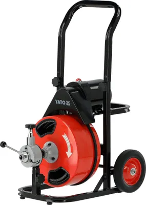 Produktbild von Elektrische Rohrreinigungsmaschine 300W, 15,4m Rohrreinigungsspirale