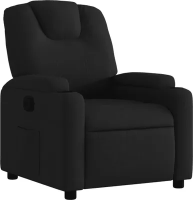 Produktbild von vidaXL Relaxsessel Schwarzer Stoff