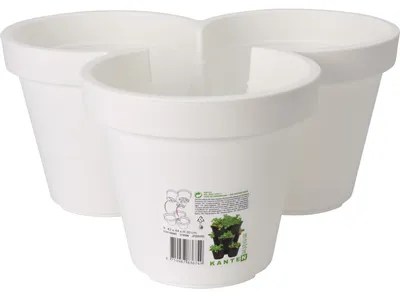 Obrázok produktu pre Kvetináč na tri kvety, Ø 44 x 20 cm