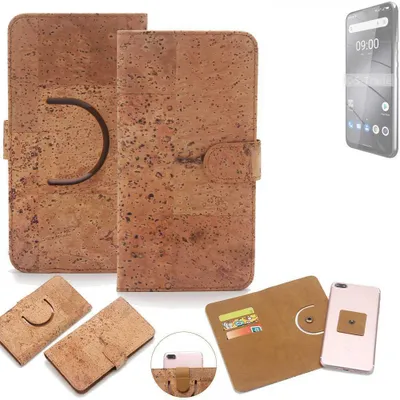Produktbild von K-S-Trade Handy Hülle Schutz Hülle kompatibel mit Gigaset GS5 Pro SE Handyhülle Schutzhülle Korkhülle Kork-Hülle 1x