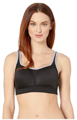 Produktbild von Wacoal Damen Sport-BH ohne Bügel - Schwarz - 90G