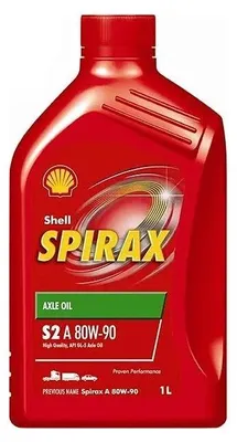 Produktbild von SHELL 550056384 Spirax Getriebeöl 80W-90 für Schaltgetriebe Differentialgetriebe 1L