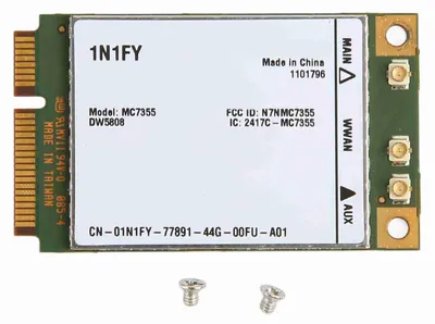 Obrázok produktu pre Mini PCIe sieťová karta LTE HSPA+ GPS vysokorýchlostný 100 Mbps prenosný 4G modul WiFi adaptér
