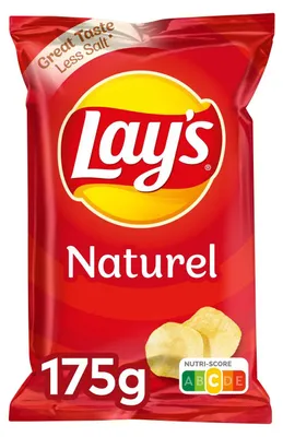Obrázok produktu pre Lay's - Chipsy Lays natural 175 gramov | 8 kusov